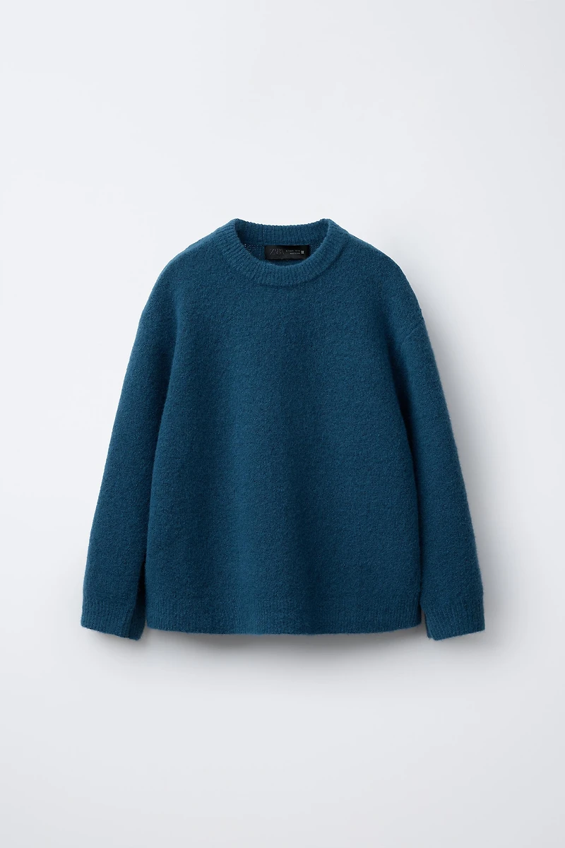 PULL EN MAILLE DOUCE LAINE
