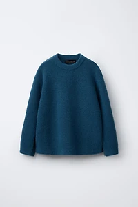 PULL EN MAILLE DOUCE LAINE
