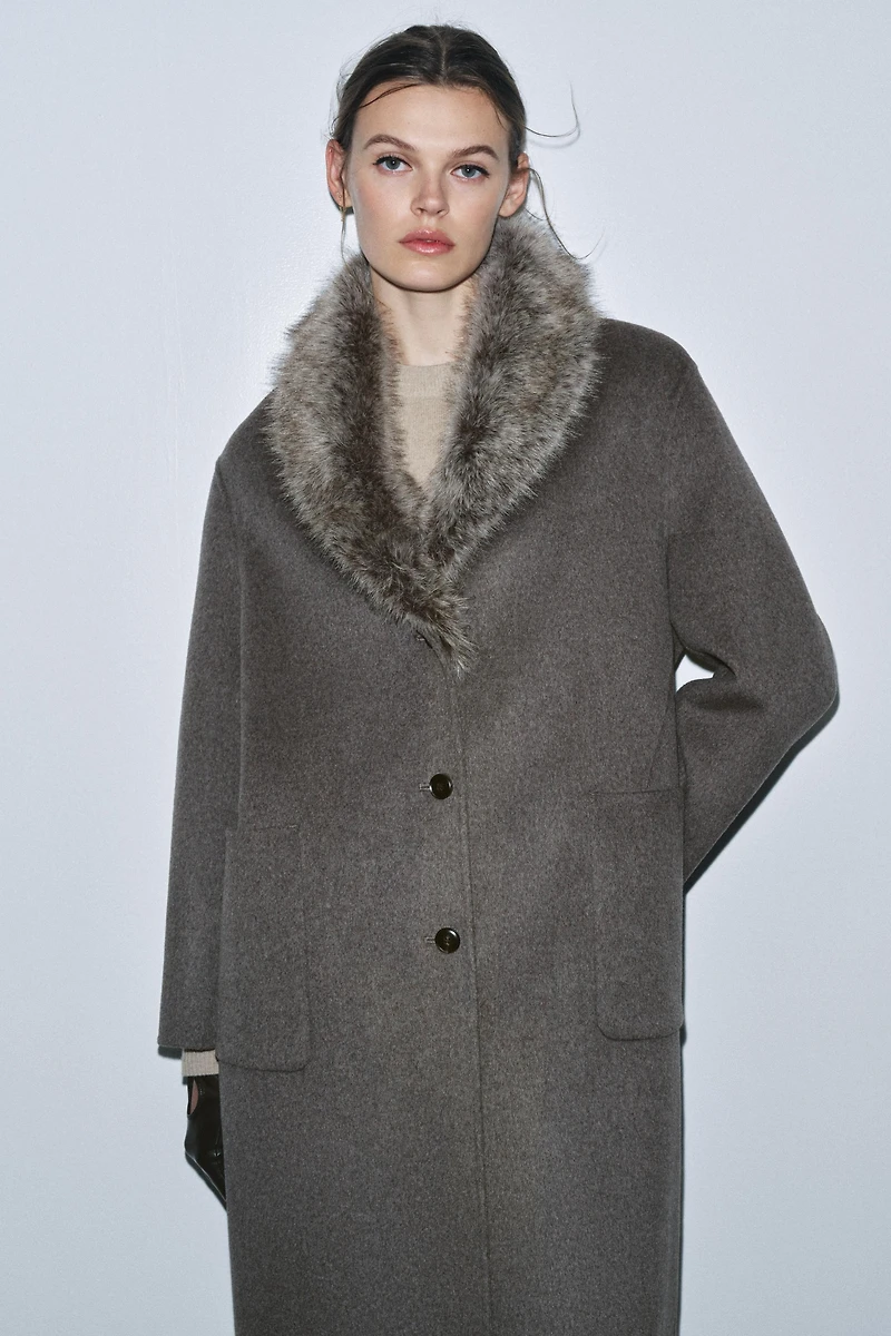 ZW COLLECTION LIMITED EDITION WOOL BLEND COAT