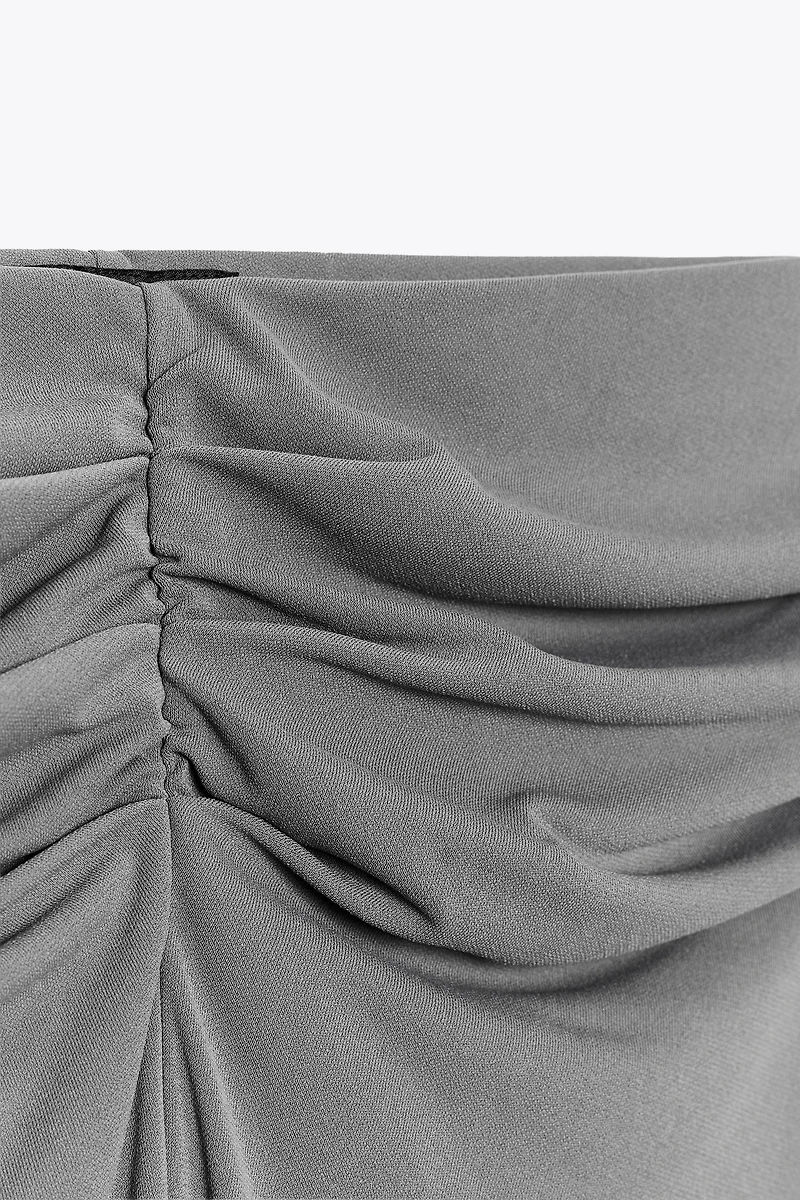 GATHERED LONG SKIRT