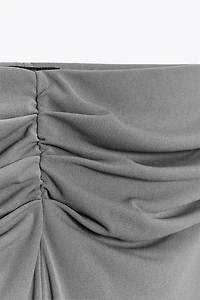 GATHERED LONG SKIRT