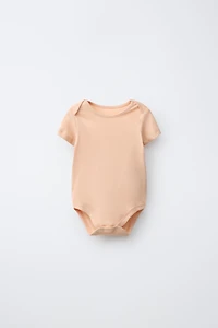 FIVE-PACK OF DROPLET AND STRIPE BODYSUITS
