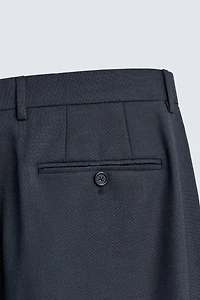 PLAID SUIT PANTS