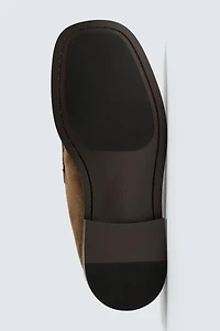 MOCASSINS EN CUIR