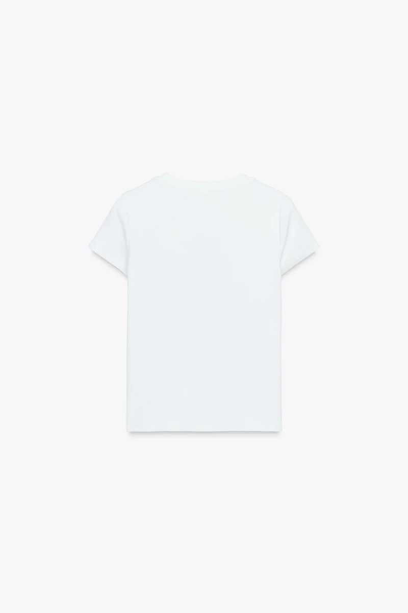 TEXT PRINT T-SHIRT
