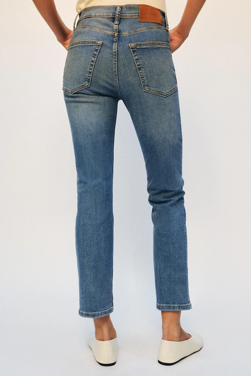 ZW COLLECTION MID-RISE BOOTCUT JEANS