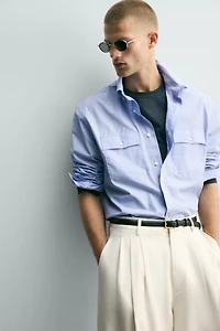 CHEMISE RELAXED FIT À POCHES