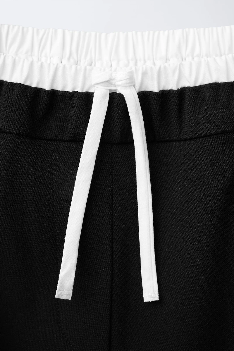 DOUBLE WAISTBAND PANTS