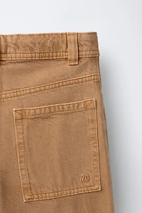 STRAIGHT CANVAS PANTS