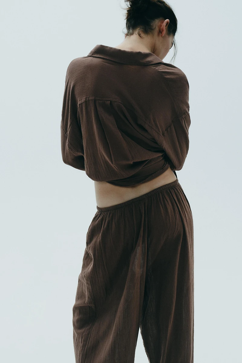 FLOWY BALLOON PANTS