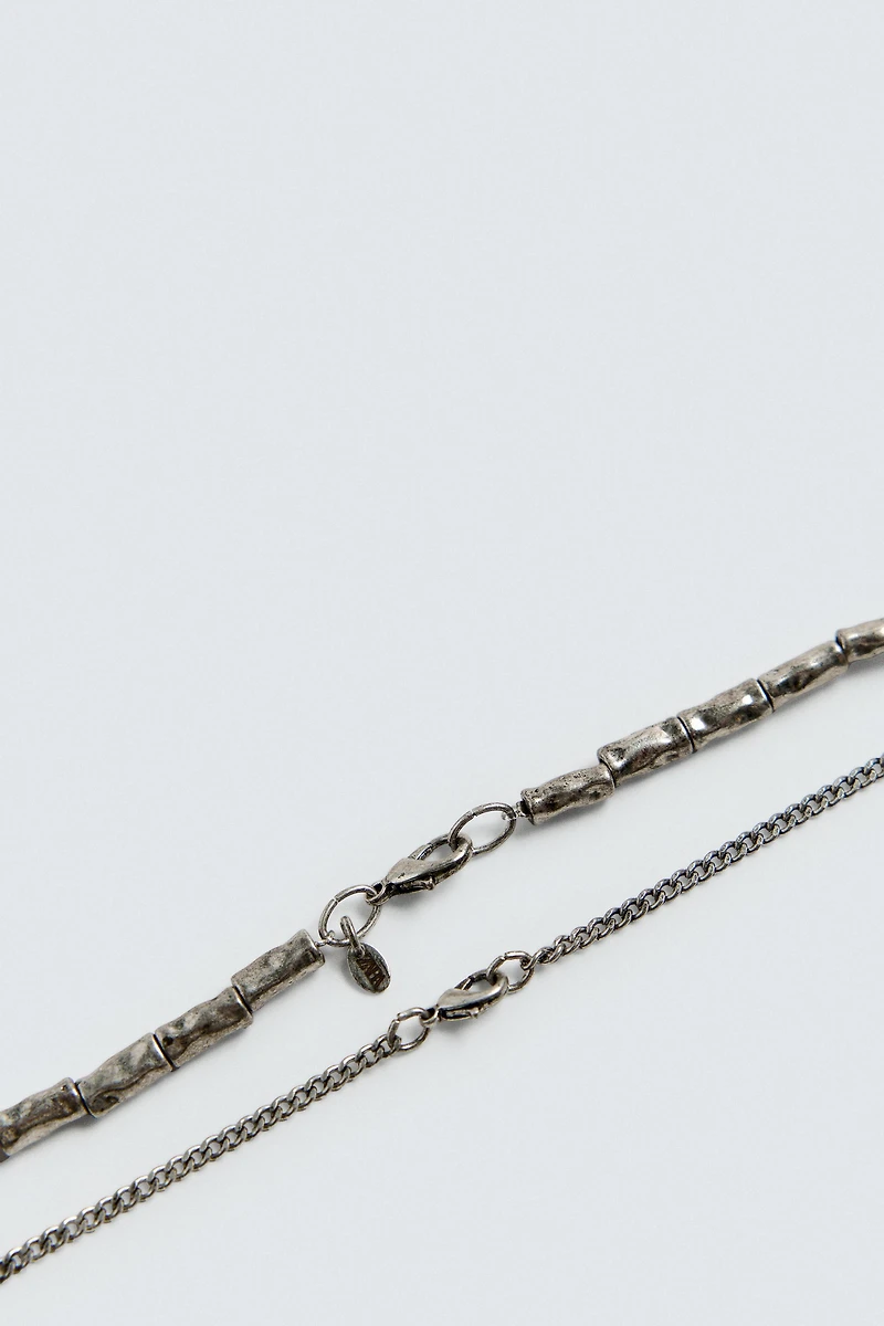 LOT DE 2 COLLIERS COORDONNÉS