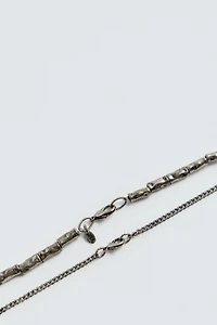 LOT DE 2 COLLIERS COORDONNÉS