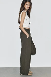 WASHED STAR STUDDED PANTS