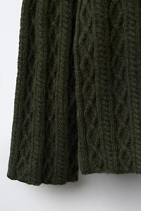 CABLE KNIT JUMPER