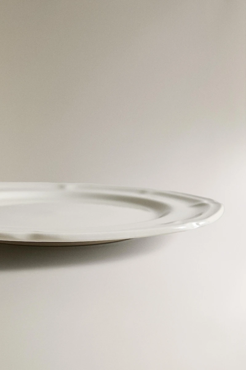ASSIETTE PLATE PORCELAINE