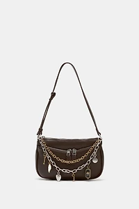 MINI CROSSBODY BAG WITH CHARM DETAIL