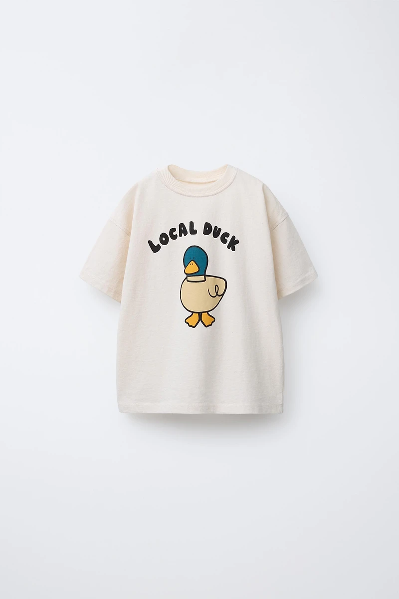DUCK PRINT T-SHIRT