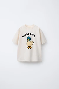 DUCK PRINT T-SHIRT