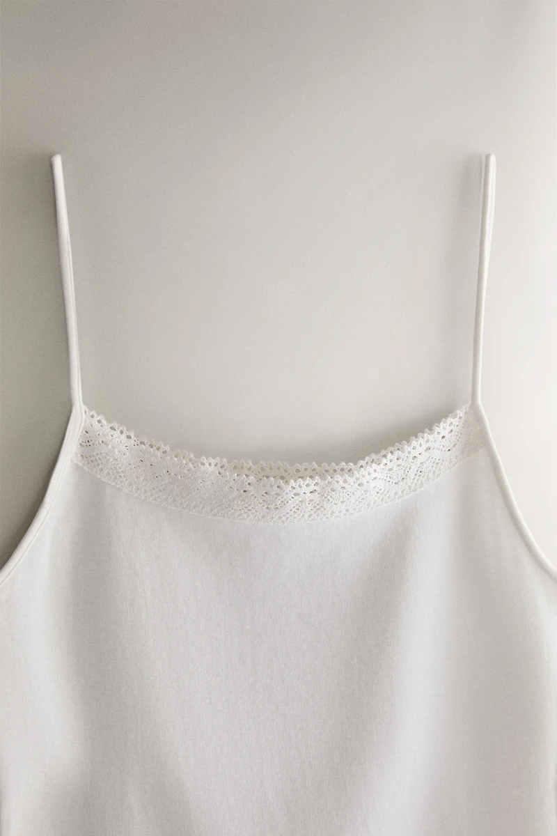 TOP JERSEY DE COTON