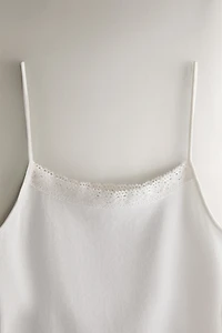 TOP JERSEY DE COTON