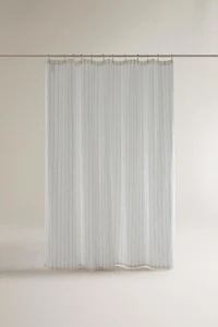 PINSTRIPE SHOWER CURTAIN