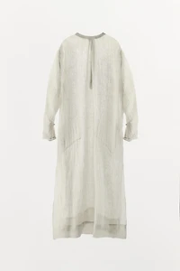 100% LINEN TUNIC DRESS
