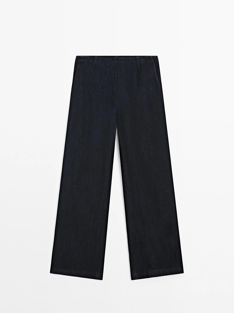 Jean barrel fit