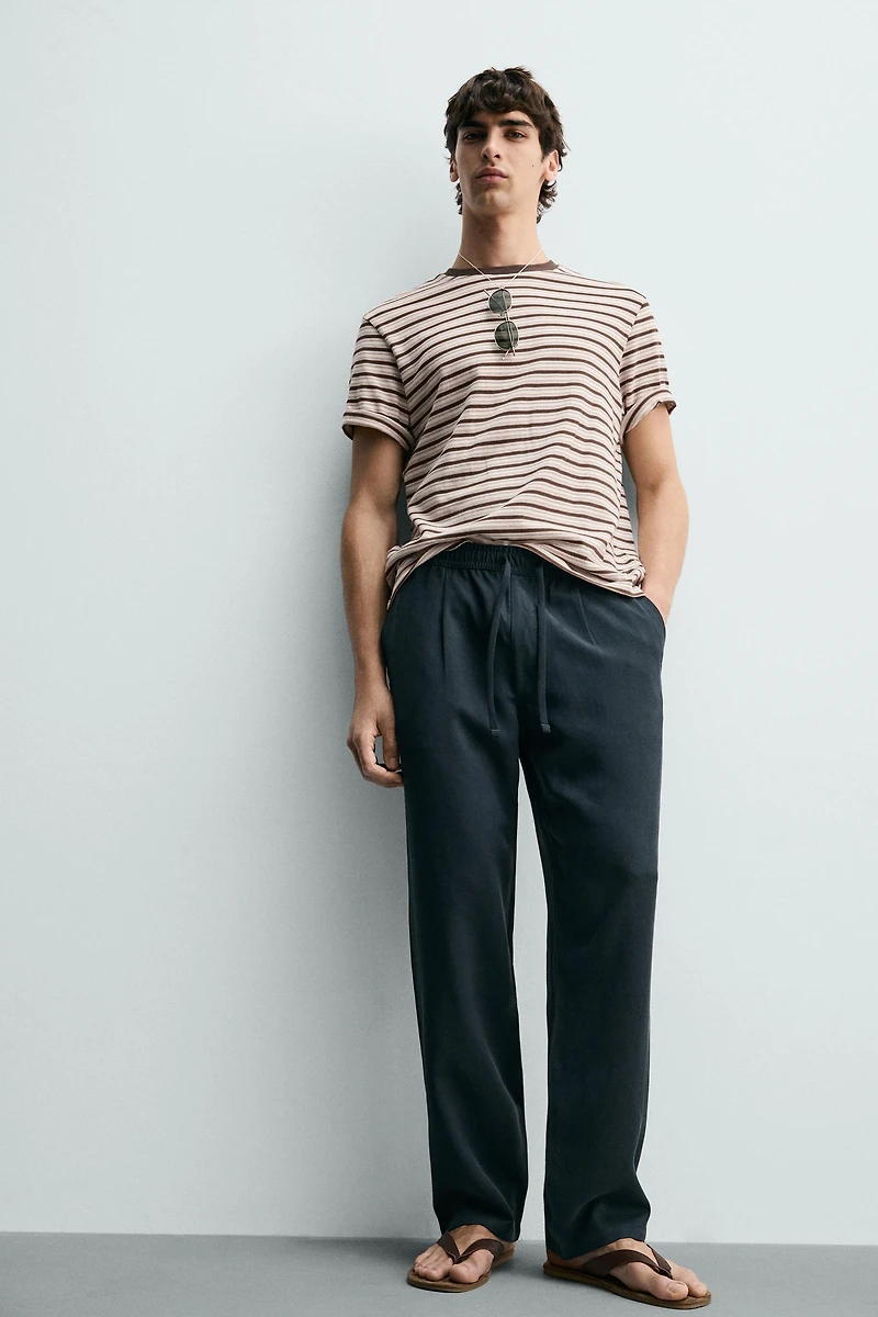 PANTALON REGULAR FIT 100% LYOCELL