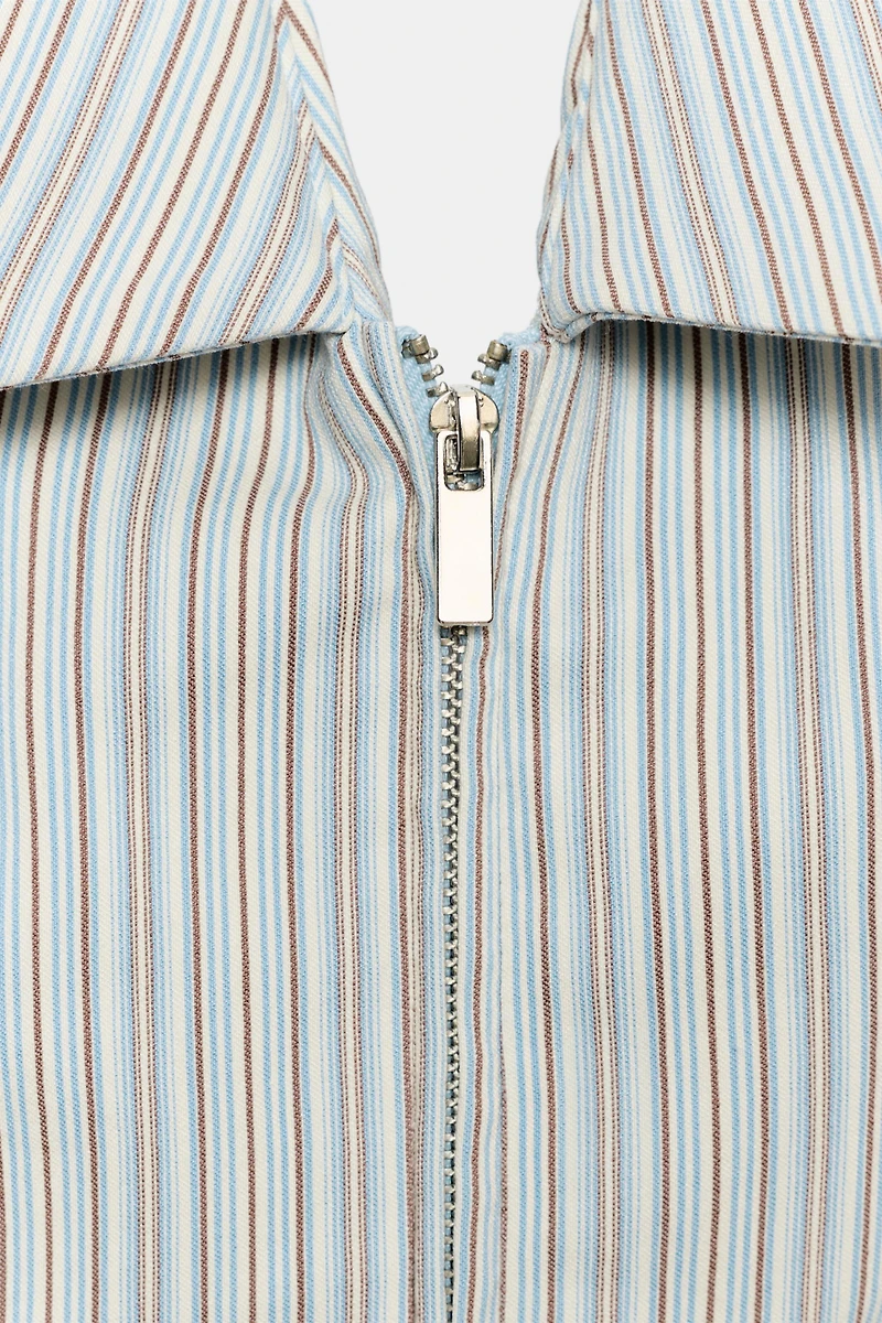 STRIPED VEST TOP