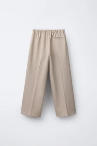 PANTALON WIDE LEG TAILLE DOUBLE