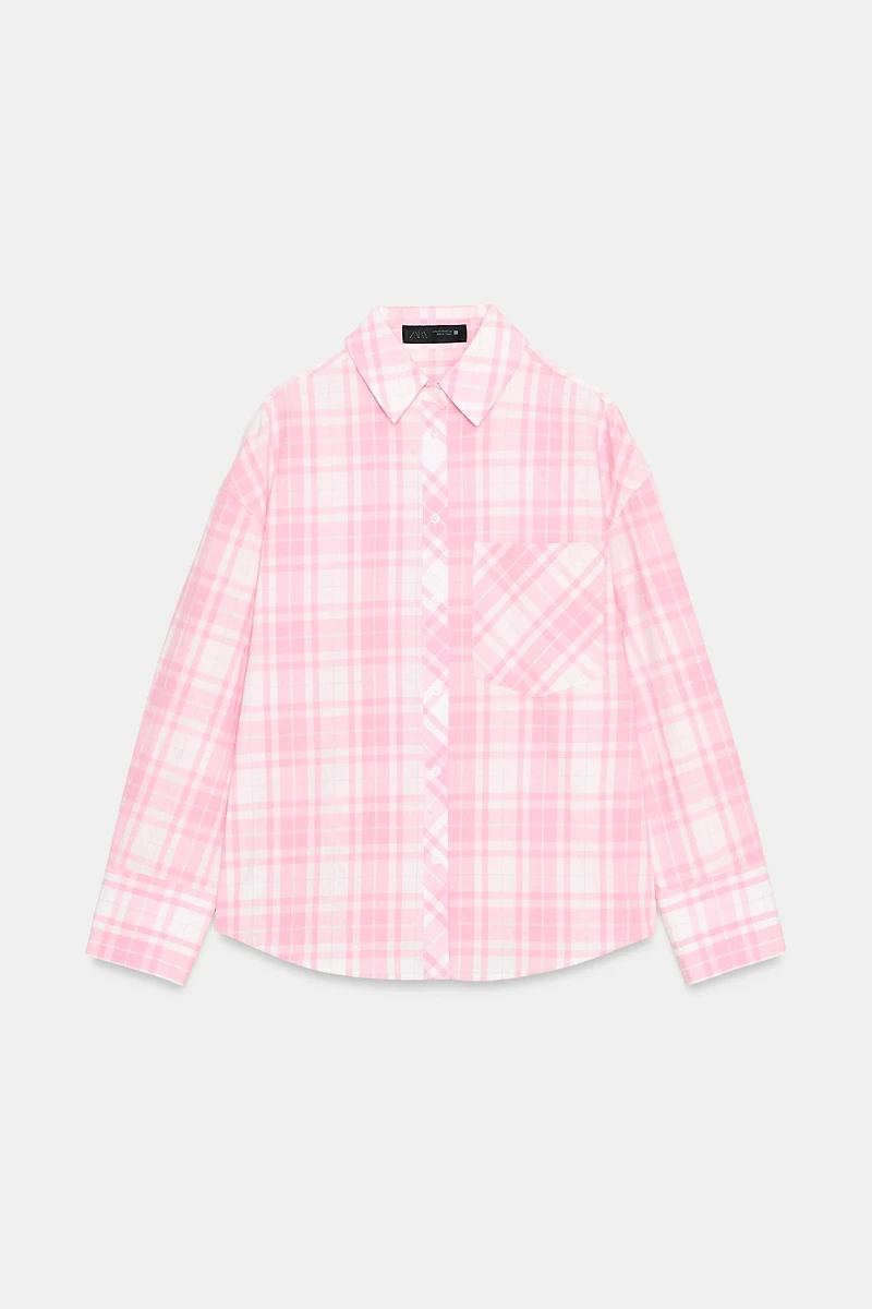 OVERSIZED PLAID SHIRT