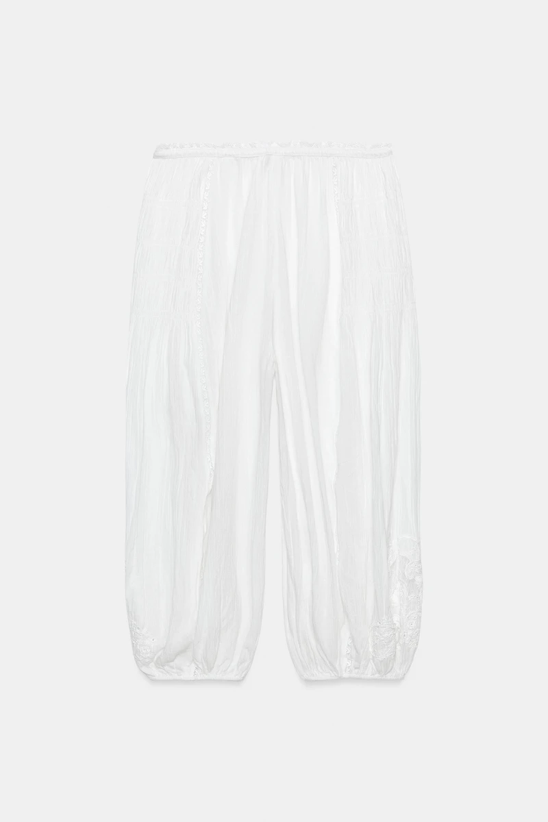 PANTALON BOUFFANT DENTELLE ZW COLLECTION
