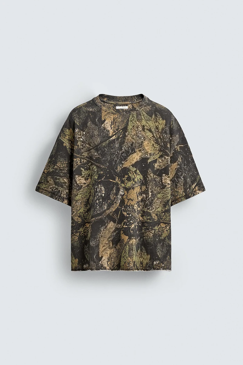 ABSTRACT PRINT SWEATSHIRT