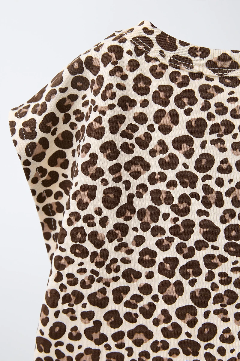 ANIMAL PRINT T-SHIRT