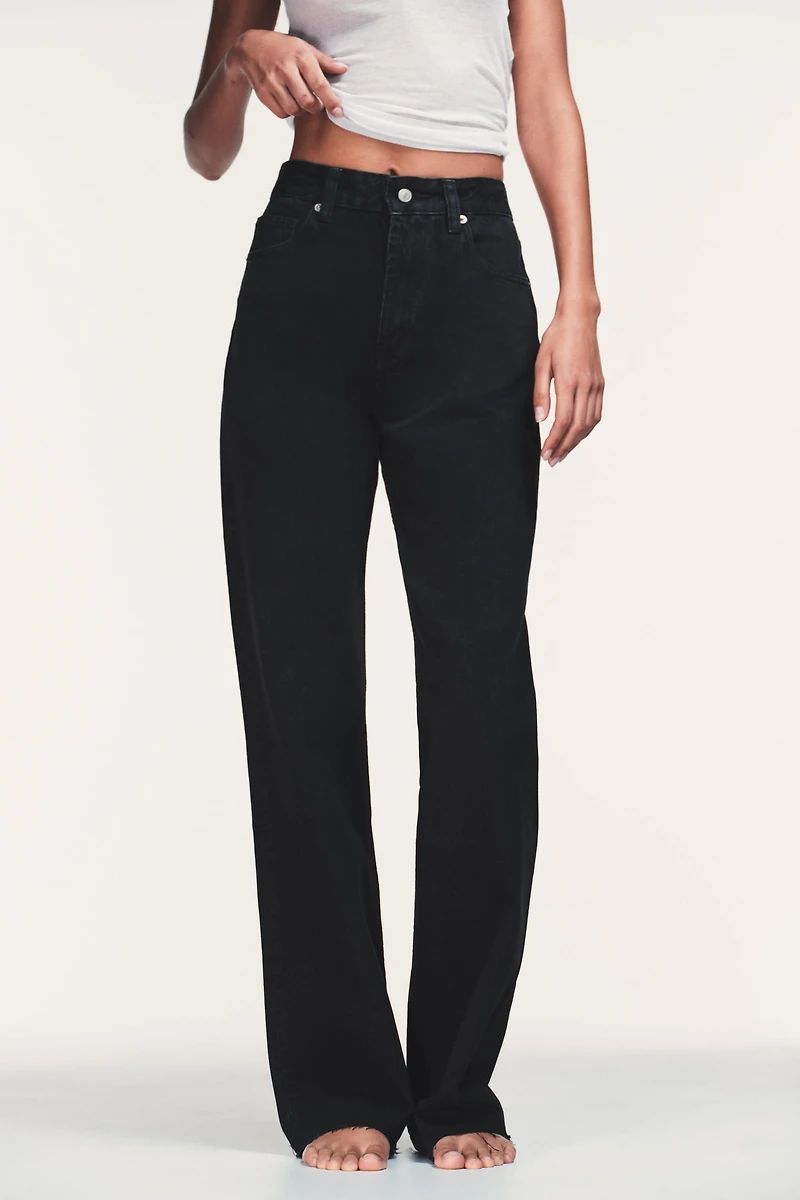 TRF HIGH RISE WIDE LEG JEANS