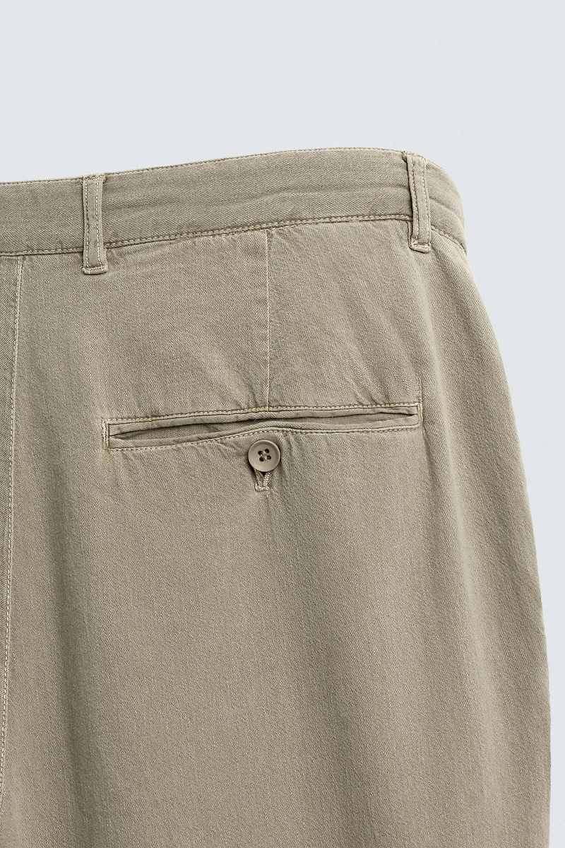 FLOWY COTTON - LINEN PANTS