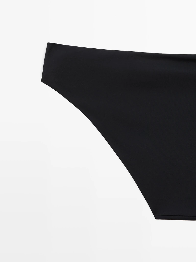 Bikini bottoms with rhinestone detail