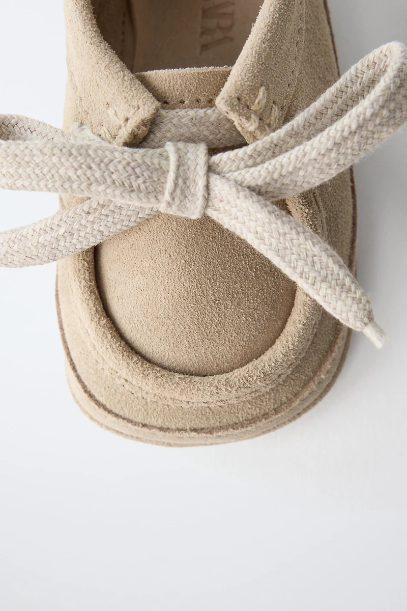 LEATHER DECK SHOES