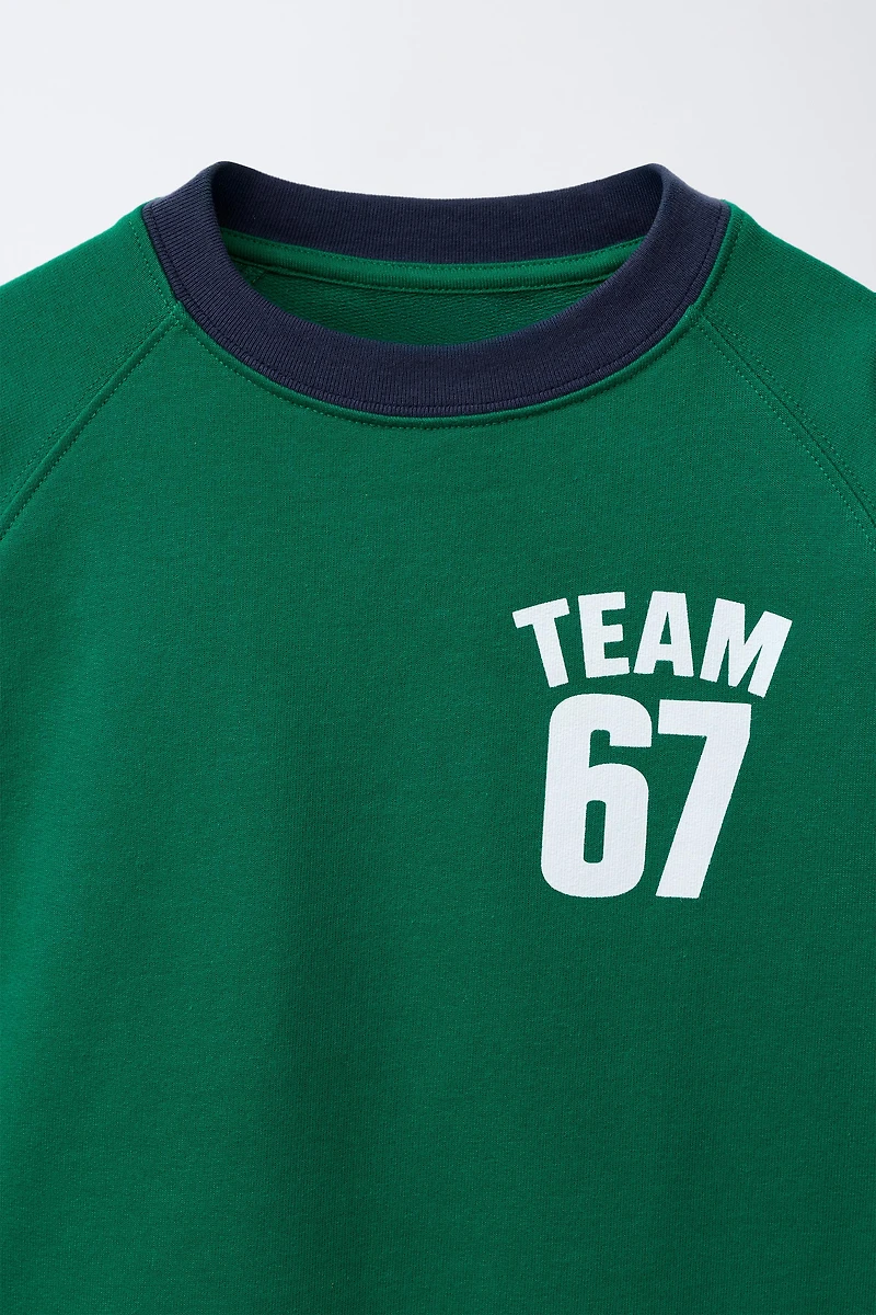 T-SHIRT IMPRIMÉ TEAM SIX SEVEN