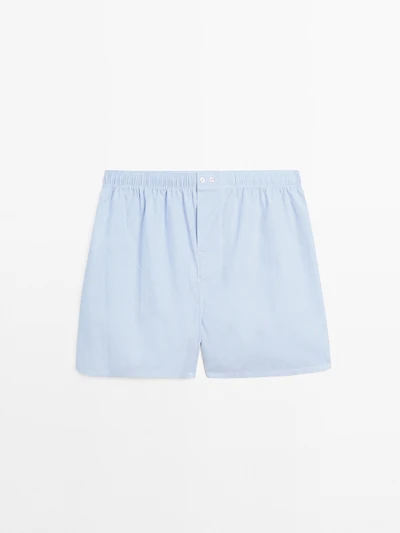 Caleçon imprimé à rayures