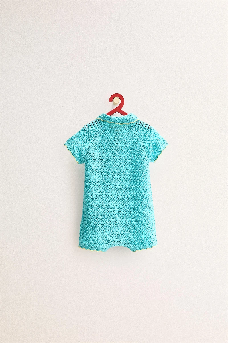 ZARA TIMELESS - COMBINAISON COURTE EN MAILLE