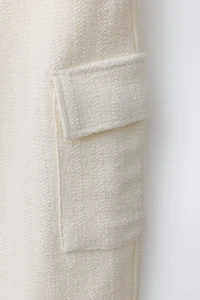 TEXTURED CARGO PANTS