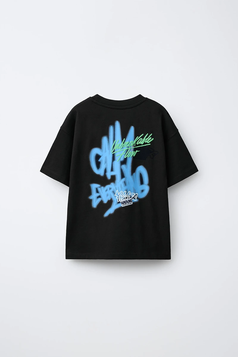 SPRAY PRINT T-SHIRT