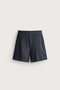 WAFFLE TEXTURE JOGGER SHORTS