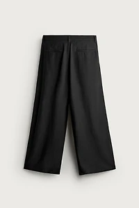 PLEATED FLOWY PANTS