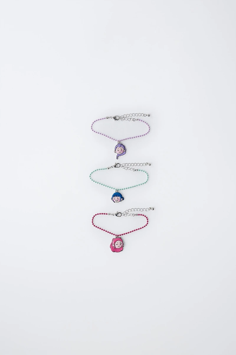KPOP DEMON HUNTERS™ NETFLIX © THREE-PACK OF BRACELETS
