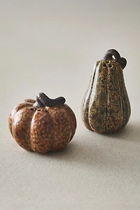 PUMPKIN SALT AND PEPPER SHAKER SET