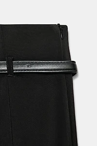 PANTALON LEGGING AVEC CEINTURE