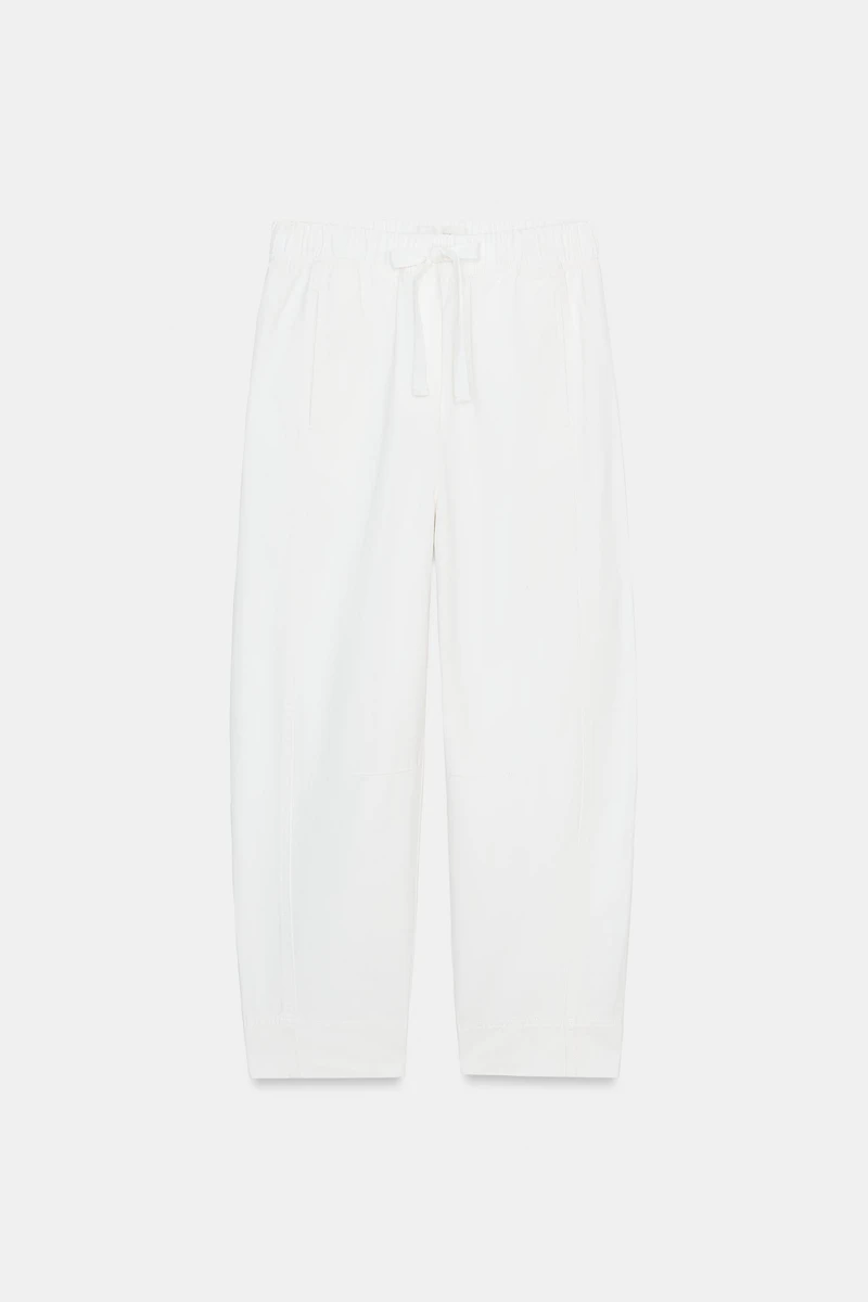 ELASTIC WAIST PANTS