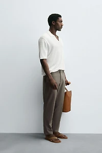 SLIM FIT STRETCH PANTS